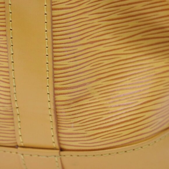 Louis Vuitton M44109 Petit Noe Epi Leather Yellow Bucket Drawstring Bag - Picture 16 of 16